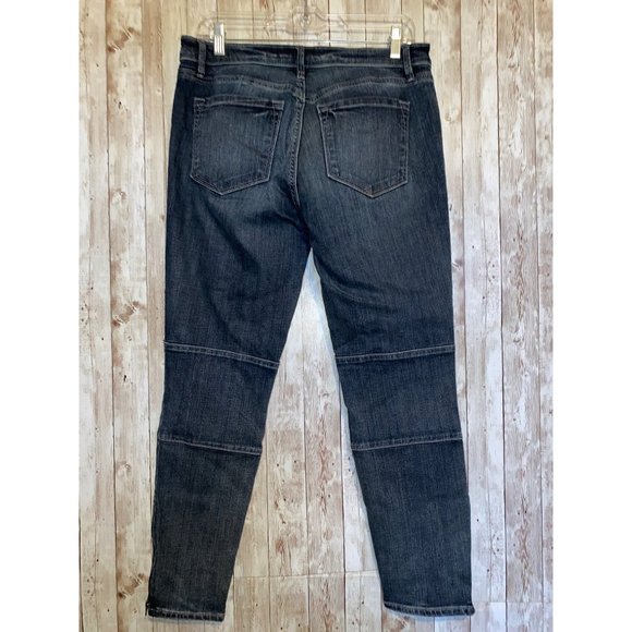 Women's Ann Taylor Loft Modern Skinny Zipper Ankle Jeans Size 28/6 - Picture 7 of 15